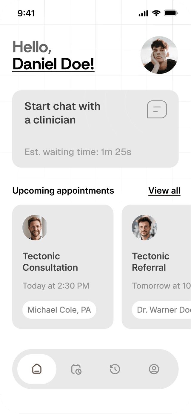 Tectonic Health App
